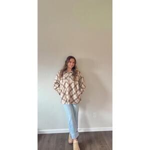 Plaid Pullover (Beige) [COPY]